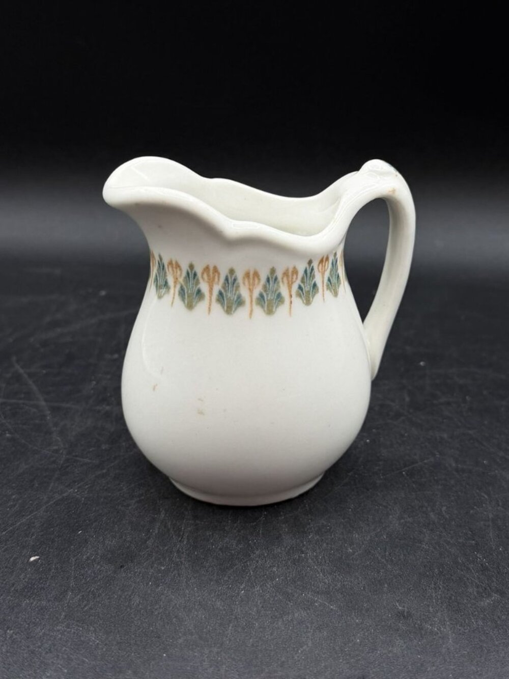 Syracuse China Restaurant Ware Creamer Nordic Style Pattern Atomic
